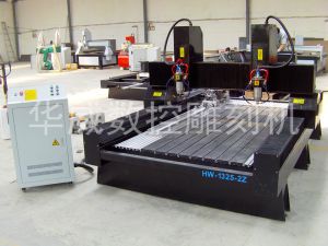 西安阎良区双头立体多功能石材雕刻机HW-1325-2Z